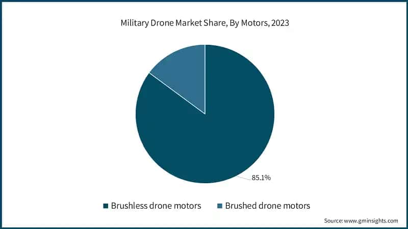 Military Drone Market Share, By Motors, 2023