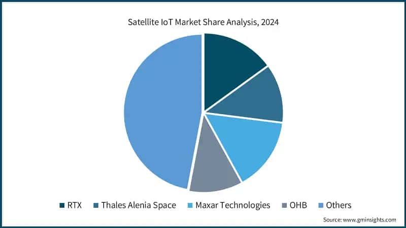 Satellite IoT Market Share Analysis, 2024
