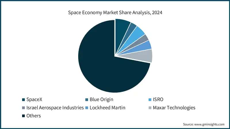 Space Economy Market Share Analysis, 2024