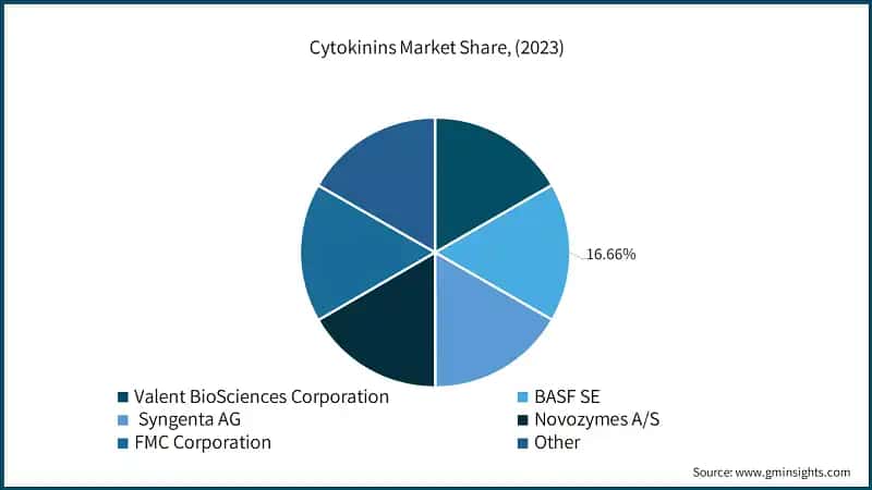 Cytokinins Market Share, (2023)