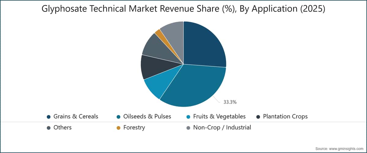Glyphosate Technical Market Revenue Share (%), By Application (2025)