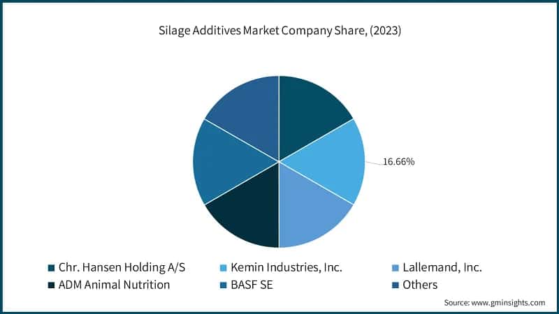 Silage Additives Market Company Share, (2023)