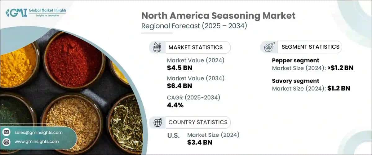 North America Seasoning Market
