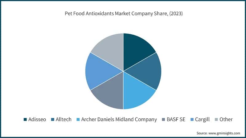 Pet Food Antioxidants Market Company Share, (2023)