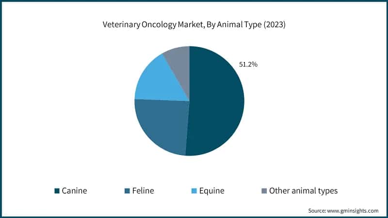 Veterinary Oncology Market, By Animal Type (2023)