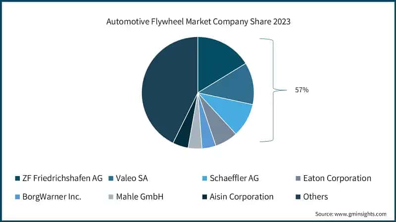 Automotive Flywheel Market Company Share 2023