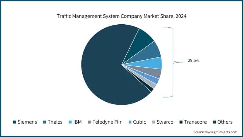 Traffic Management System Company Market Share, 2024