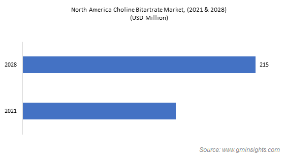 North America Choline Bitartrate Market