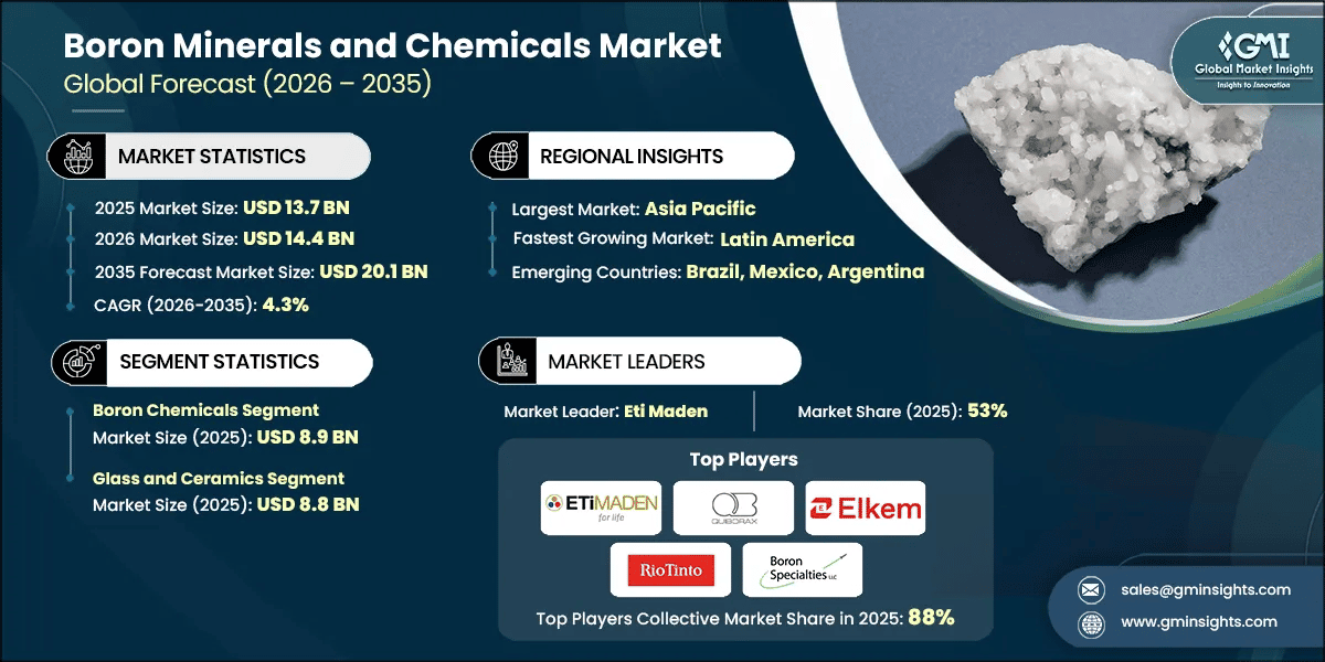 Informe de investigacion del mercado de minerales y quimicos de boro