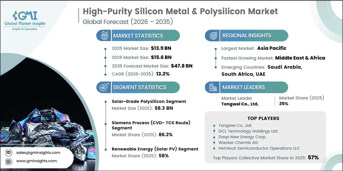 High-Purity Silicon Metal & Polysilicon Market Research Report