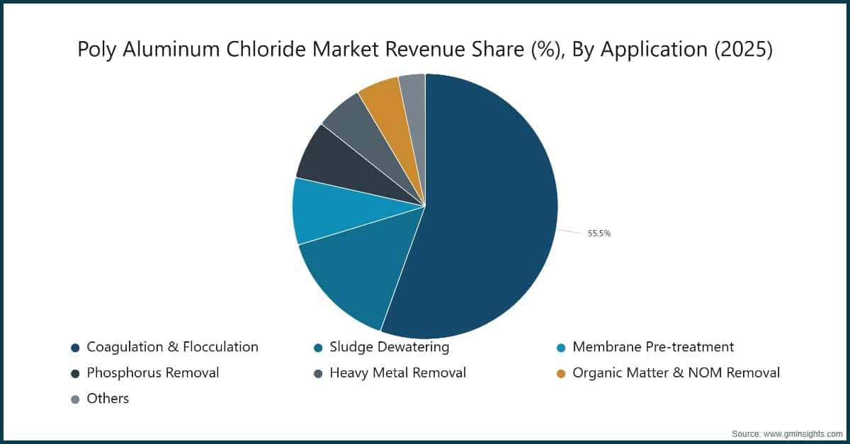 Poly Aluminum Chloride Market Revenue Share (%), By Application (2025)