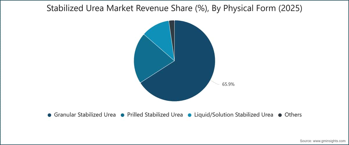 Stabilized Urea Market Revenue Share (%), By Physical Form (2025)