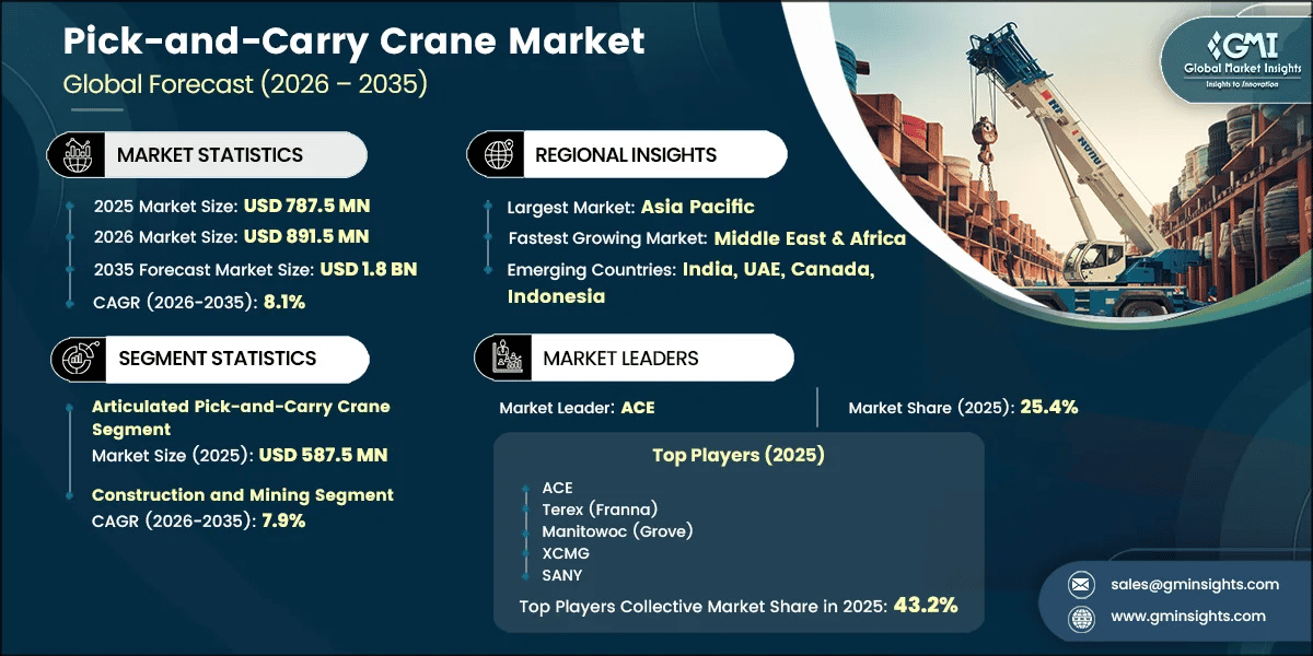 Pick-and-Carry Crane Market Research Report