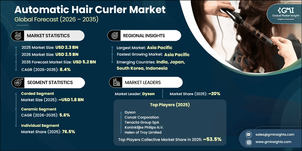 自動ヘアカーラー市場調査レポート