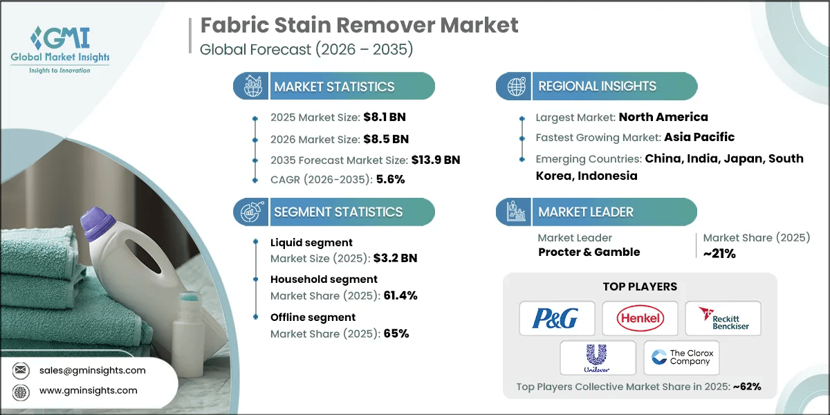 Fabric Stain Remover Market Research Report