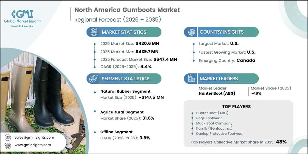 North America Gumboots Market Research Report