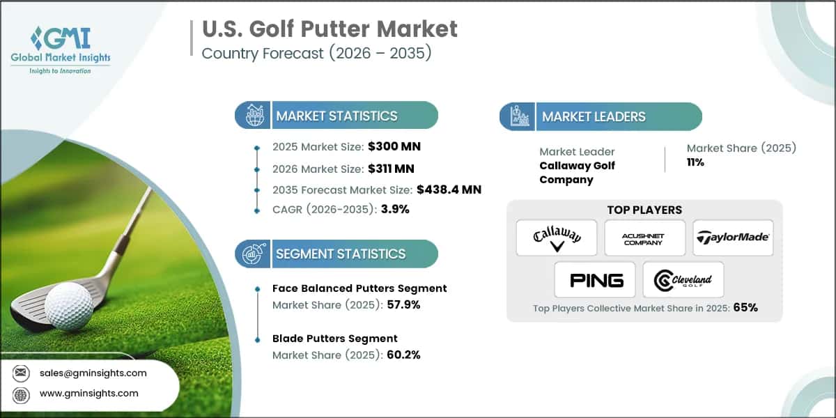 Marktforschungsbericht zum US-amerikanischen Golfputter-Markt