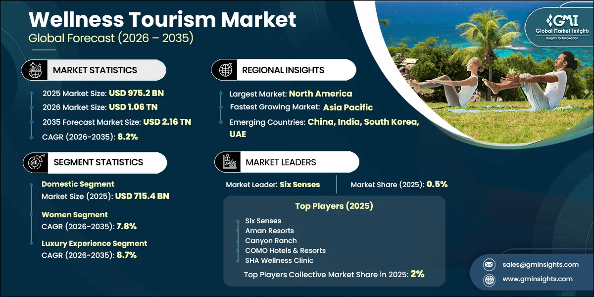 Wellness Tourism Market Research Report