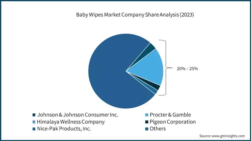 Baby Wipes Market Company Share Analysis (2023)