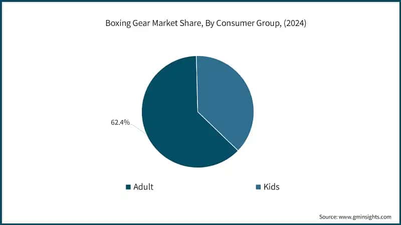 Boxing Gear Market Share, By Consumer Group, (2024)