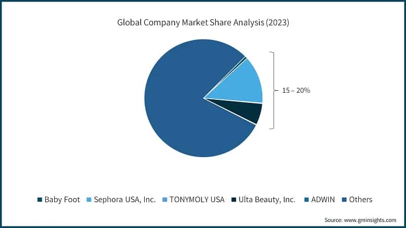 Global Company Market Share Analysis (2023)