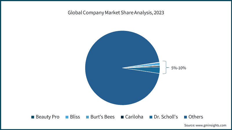 Global Company Market Share Analysis, 2023