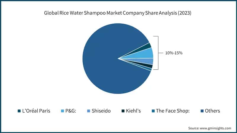 Global Rice Water Shampoo Market Company Share Analysis (2023)