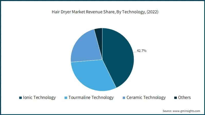 Hair Dryer Market Revenue Share, By Technology, (2022)