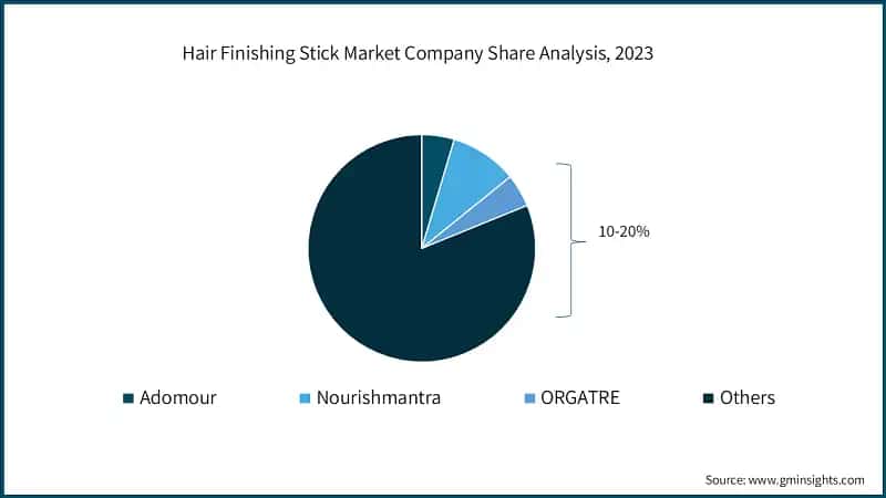 Hair Finishing Stick Market Company Share Analysis, 2023