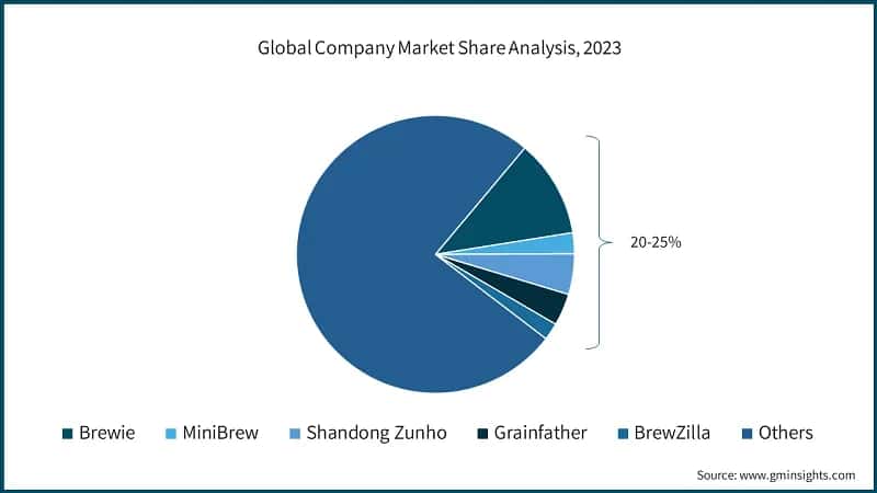 Global Company Market Share Analysis, 2023