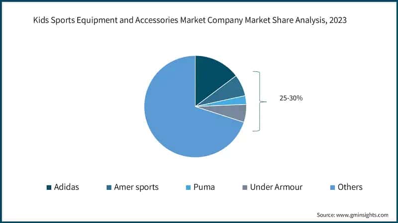 Kids Sports Equipment and Accessories Market Company Market Share Analysis, 2023
