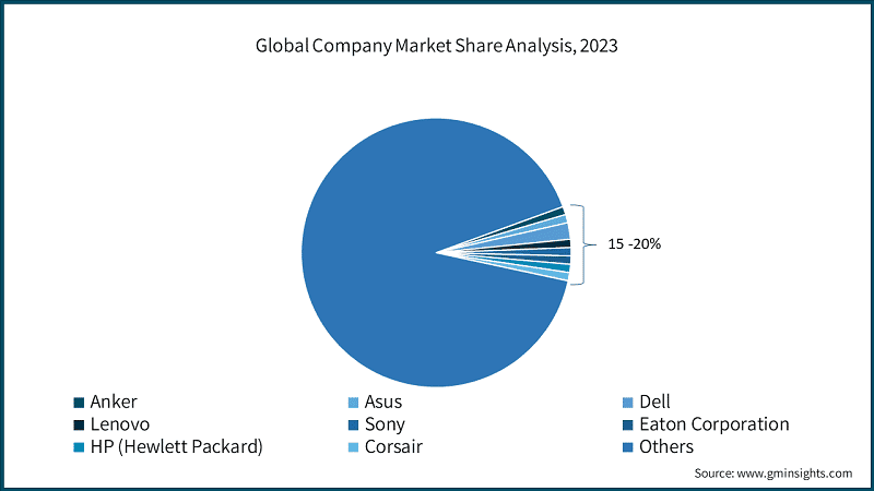 Global Company Market Share Analysis, 2023