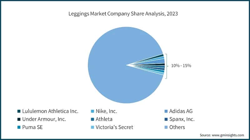 Leggings Market Company Share Analysis, 2023