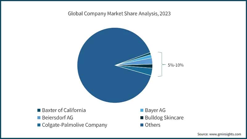 Global Company Market Share Analysis, 2023