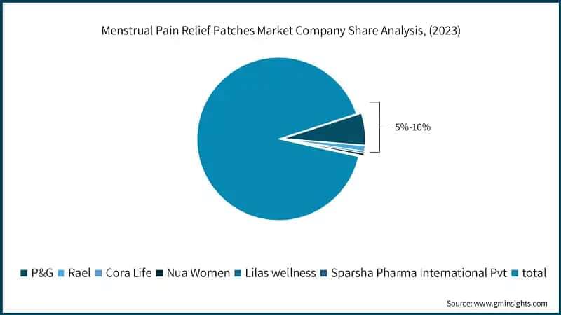 Menstrual Pain Relief Patches Market Company Share Analysis, (2023)
