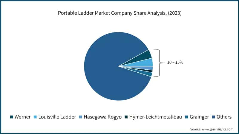 Portable Ladder Market Company Share Analysis, (2023)