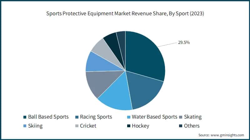 Sports Protective Equipment Market Revenue Share, By Sport (2023)