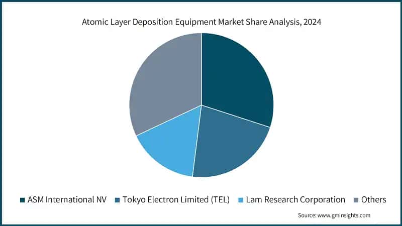 Atomic Layer Deposition Equipment Market Share Analysis, 2024