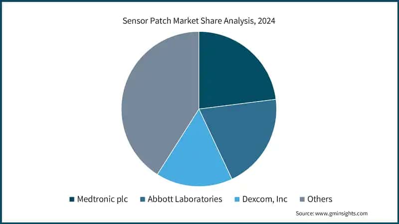 Sensor Patch Market Share Analysis, 2024