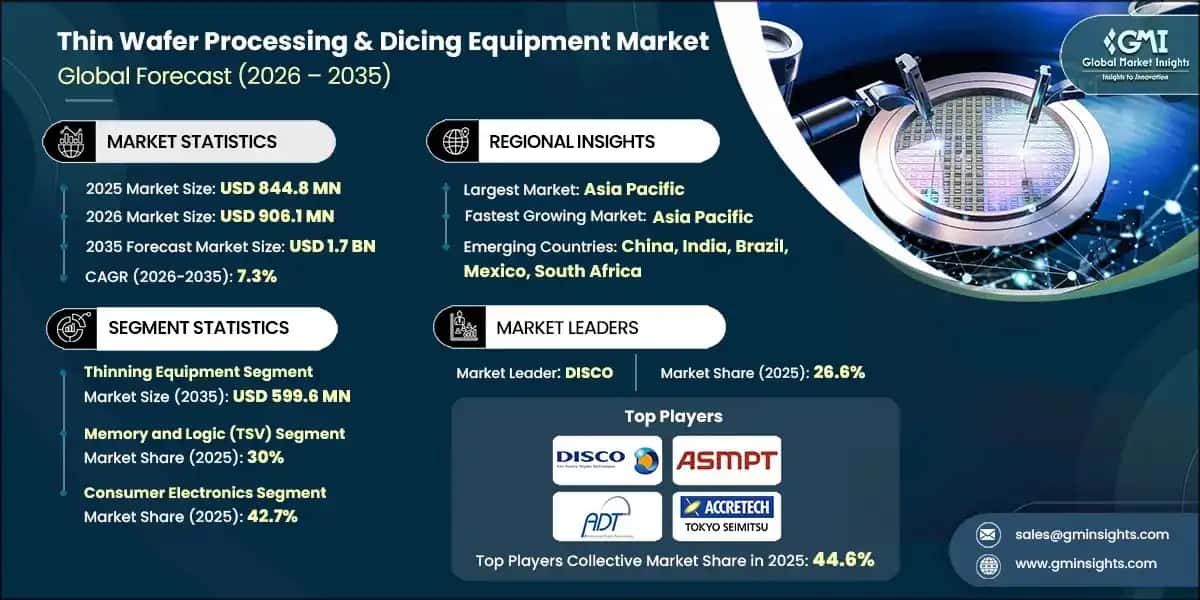 Thin Wafer Processing & Dicing Equipment Market