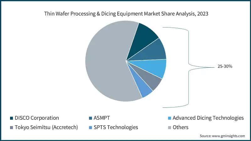 Thin Wafer Processing & Dicing Equipment Market Share Analysis, 2023