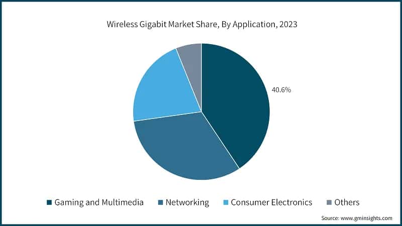 Wireless Gigabit Market Share, By Application, 2023