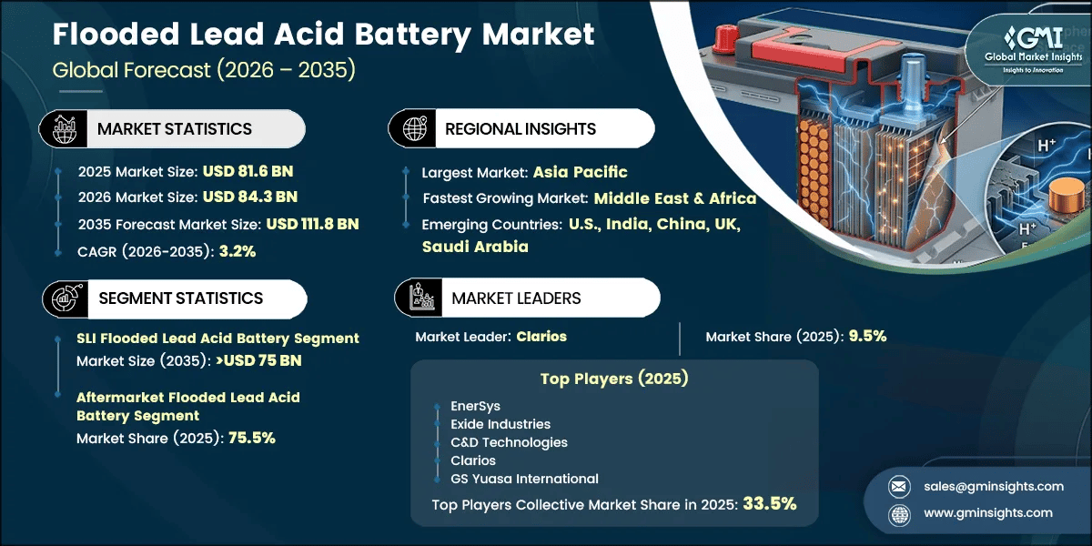 Flooded Lead Acid Battery Market Research Report