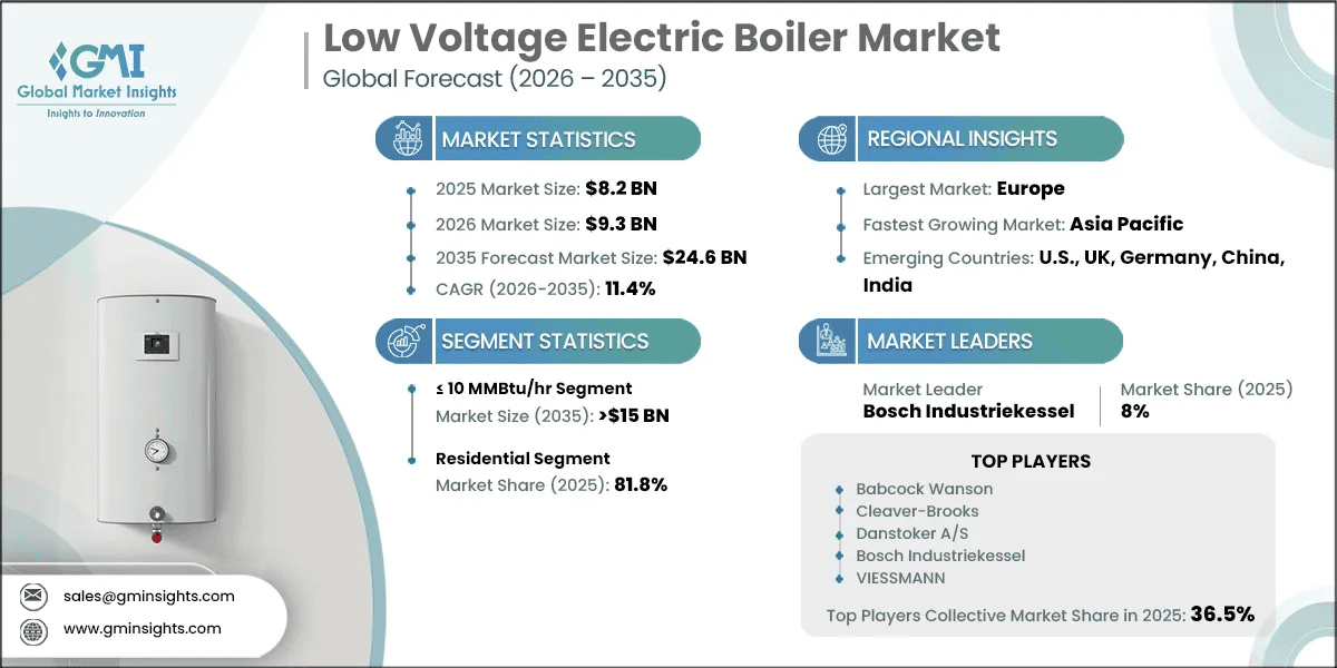 Low Voltage Electric Boiler Market Research Report