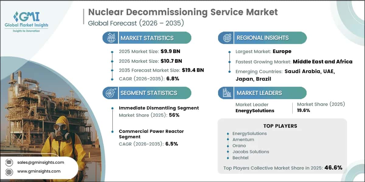 Nuclear Decommissioning Service Market Research Report
