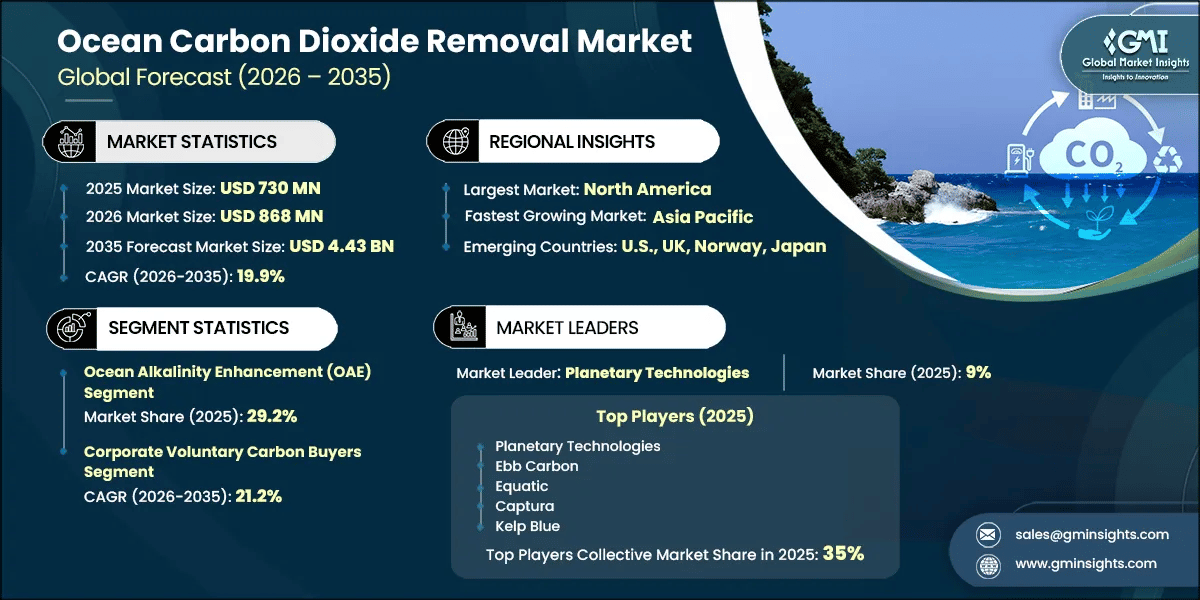 Ocean Carbon Dioxide Removal Market Research Report