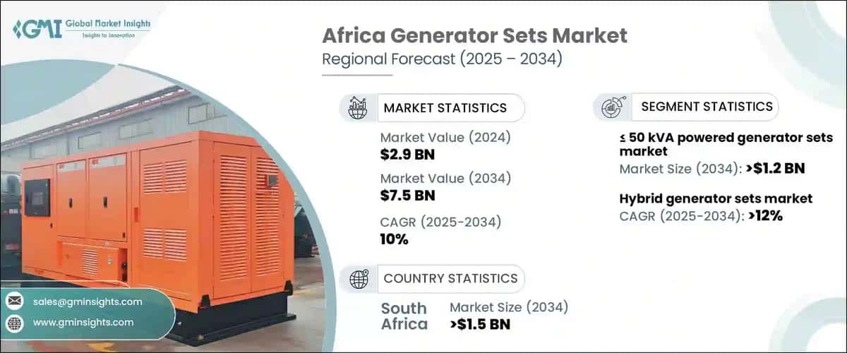 Africa Generator Sets Market