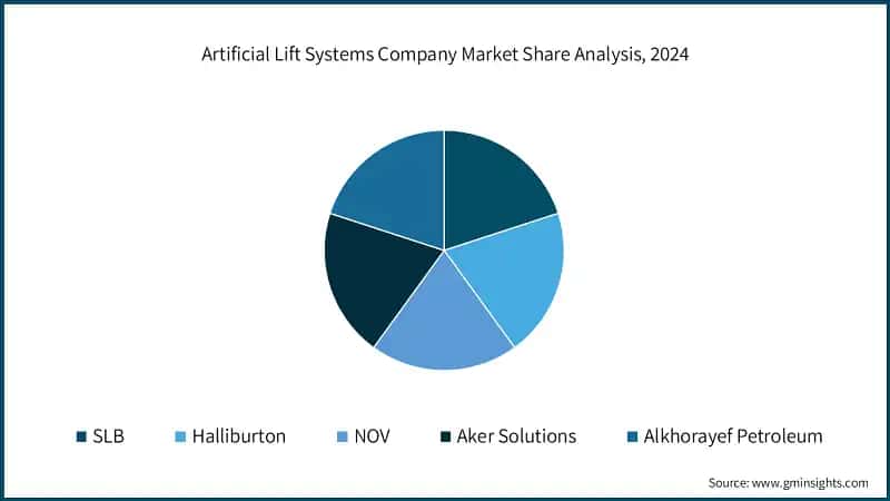Artificial Lift Systems Company Market Share Analysis, 2024