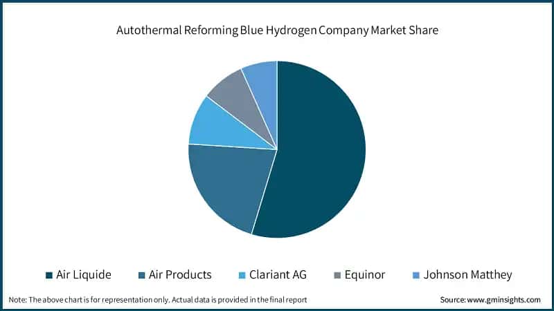 Autothermal Reforming Blue Hydrogen Company Market Share