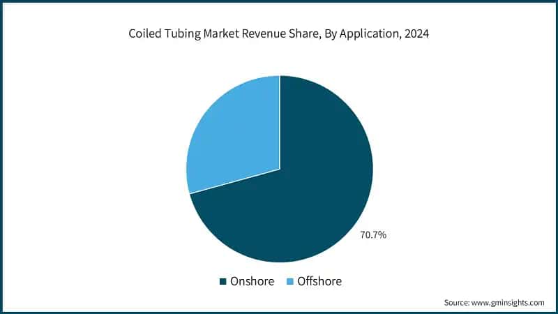 Coiled Tubing Market Revenue Share, By Application, 2024